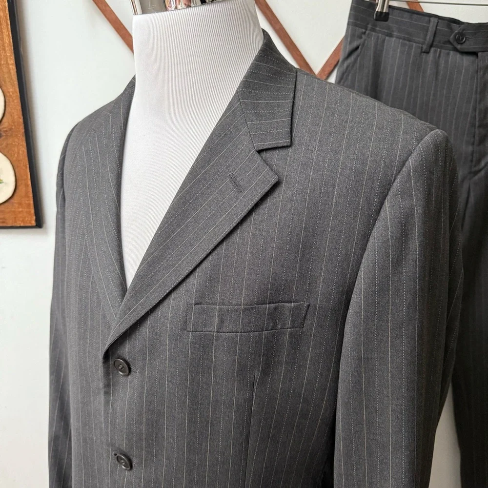 Paul Smith Wool Pinstripe 2 Piece Suit